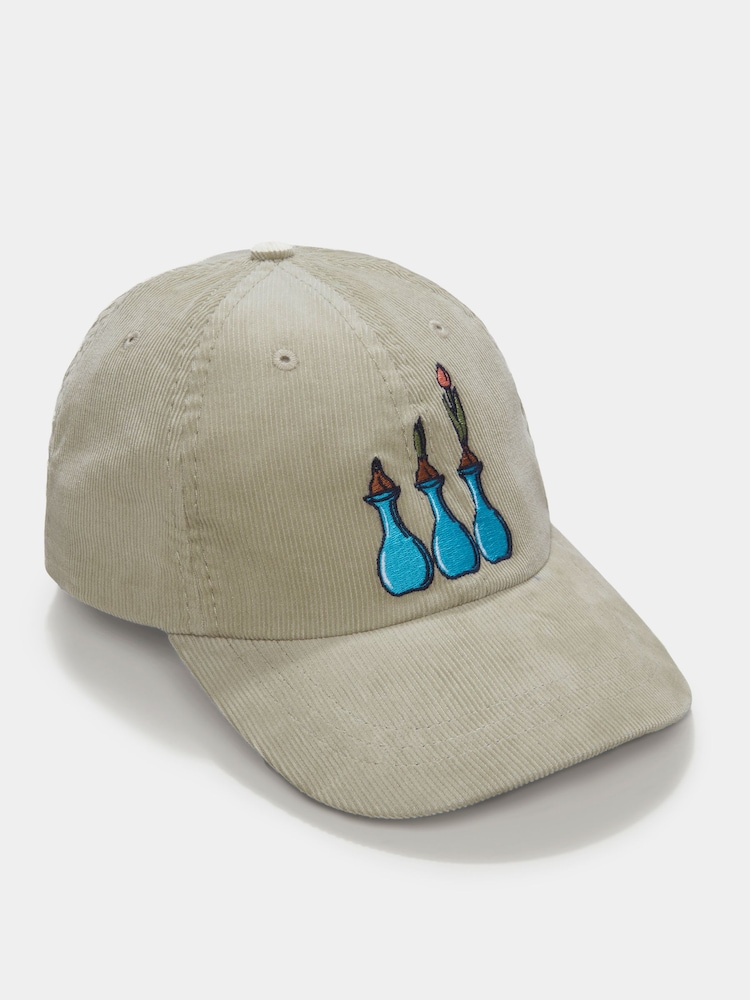 Aubin Dearne Cord Cap - Image 1 of 3