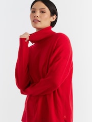Chinti & Parker Velvet Wool-Cashmere Rollneck Sweater - Image 3 of 4