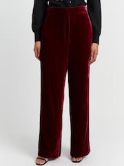 Chinti & Parker Laura Whitmore Velvet Trousers - Image 1 of 5