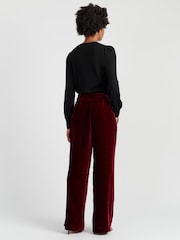Chinti & Parker Laura Whitmore Velvet Trousers - Image 3 of 5