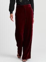 Chinti & Parker Laura Whitmore Velvet Trousers - Image 4 of 5