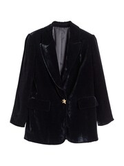 Chinti & Parker Laura Whitmore Velvet Black Jacket - Image 4 of 4