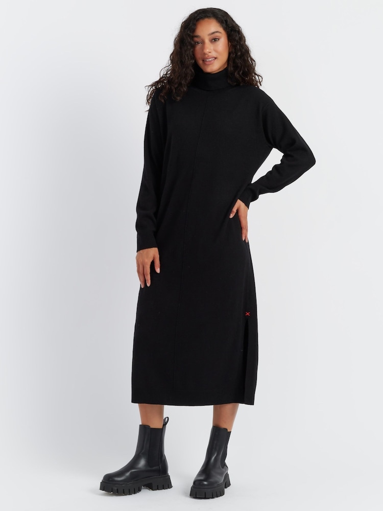 Chinti & Parker Wool-Cashmere Rollneck Dress - Image 1 of 2 Chinti & Parker Wool-Cashmere Rollneck Dress - Image 1 of 2