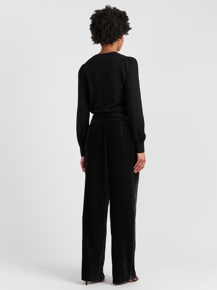 Chinti & Parker Laura Whitmore Velvet Trousers - Image 2 of 5