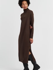 Chinti & Parker Wool-Cashmere Rollneck Dress - Image 1 of 4
