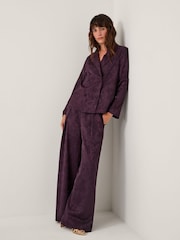 Monsoon Rory Floral Satin Blazer - Bild 3 von 4
