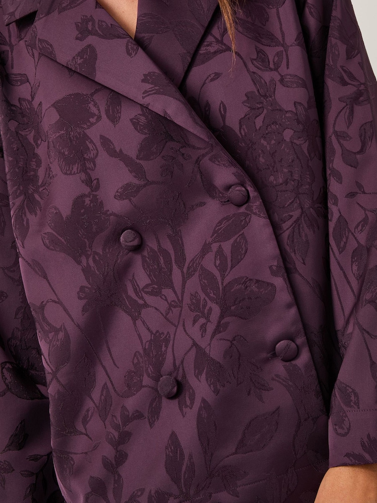Monsoon Rory Floral Satin Blazer - Bild 4 von 4