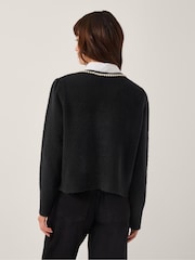 Monsoon Pia Pearl Embellished Cardigan - Imagem 3 de 5