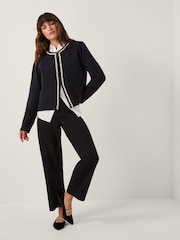 Monsoon Pia Pearl Embellished Cardigan - Imagem 4 de 5