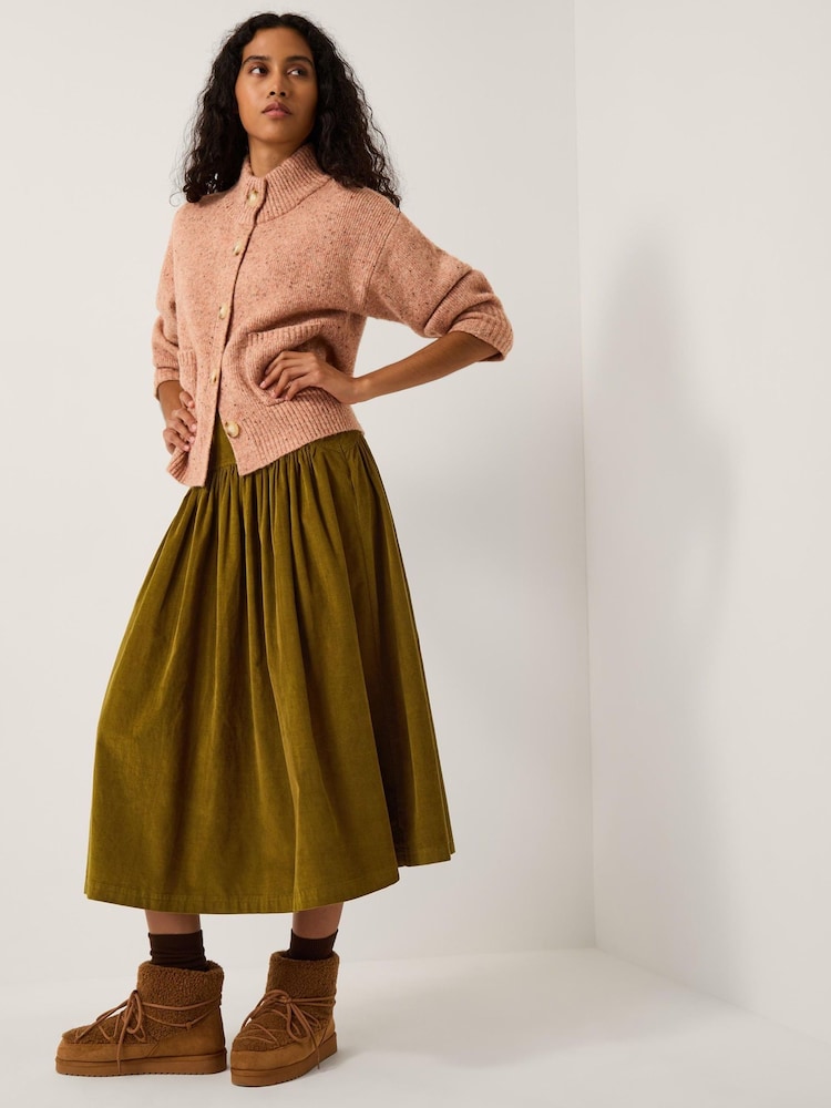 Monsoon Pink Nieve Neppy Cardigan - Image 1 of 5 Monsoon Pink Nieve Neppy Cardigan - Image 1 of 5