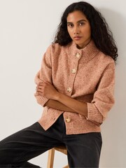 Monsoon Pink Nieve Neppy Cardigan - Image 4 of 5