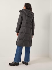 Monsoon Black Molly Long Puffer Coat - Image 3 of 6