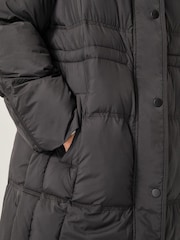 Monsoon Black Molly Long Puffer Coat - Image 5 of 6