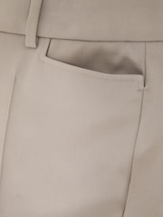 Reiss Stone Neutral Gabi Flared Suit Trousers - Image 8 of 8