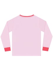Character Pink Peppa Pig George Peppa And Evie Long Sleeve Pyjamas - Image 10 of 12