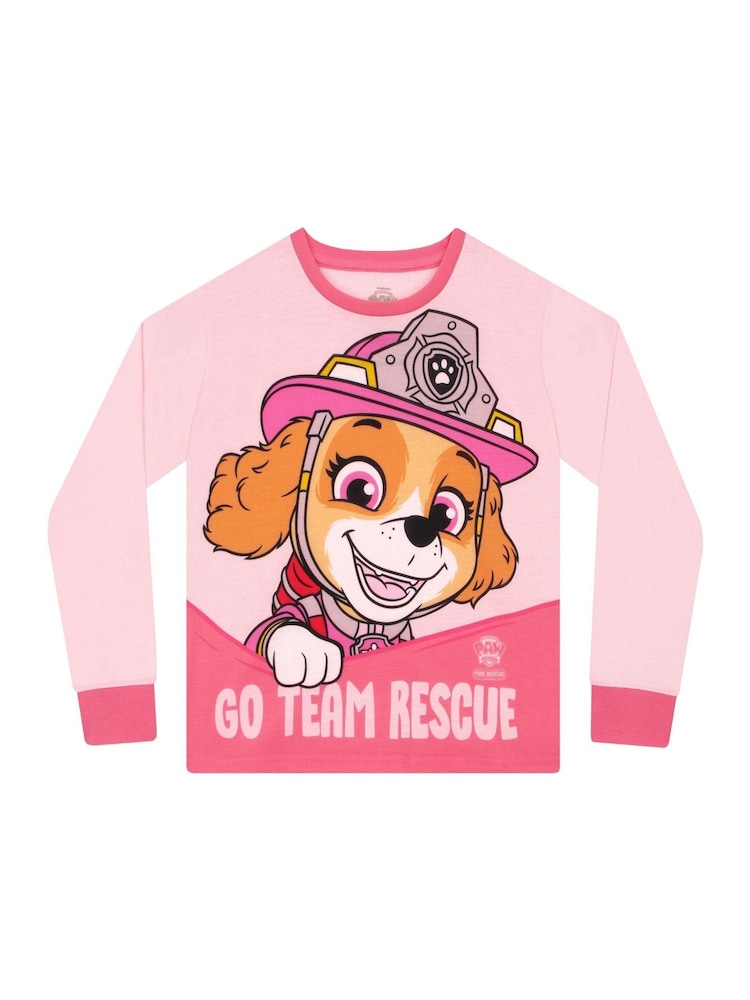 Character Pink PAW Patrol Skye Long Sleeve Pyjamas - Image 2 of 11 Character Pink PAW Patrol Skye Long Sleeve Pyjamas - Image 2 of 11