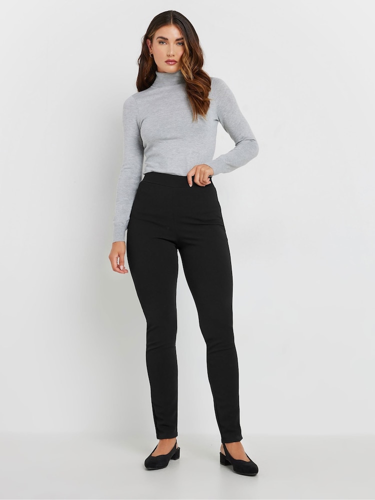Long Tall Sally Black Slim Leg Trousers - Image 1 of 4 Long Tall Sally Black Slim Leg Trousers - Image 1 of 4