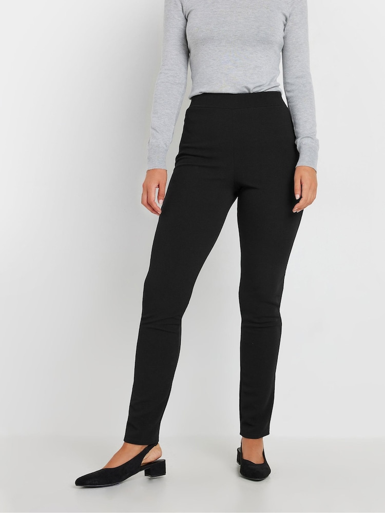 Long Tall Sally Black Slim Leg Trousers - Image 2 of 4 Long Tall Sally Black Slim Leg Trousers - Image 2 of 4