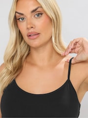 Yours Curve Black 2 Pack Camis - Image 5 of 5