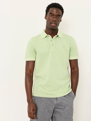 FatFace Mint Green Short Sleeve Pique Polo - Image 1 of 5