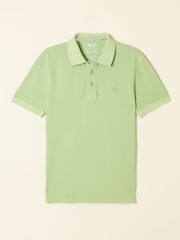 FatFace Mint Green Short Sleeve Pique Polo - Image 5 of 5
