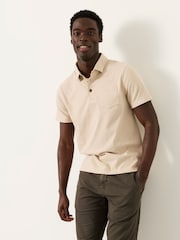 FatFace Elm Ecru Polo Shirt - Image 1 of 6