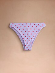 Cath Kidston Purple Polka Dot Bikini Bottoms - Image 4 of 7