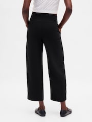 Gap Black High Waisted Twill Straight Ankle Trousers - Image 2 of 6