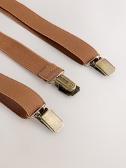 بني فاتح بني - Slim Heritage Braces - Image 6 of 6