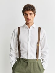 Brown Herringbone Heritage Braces - Image 1 of 6