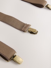 Brown Herringbone Heritage Braces - Image 6 of 6