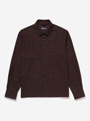 Cotton/Wool Blend Overshirt - Image 3 of 5