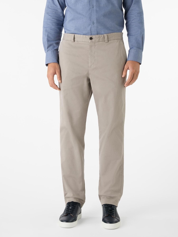 Oliver Sweeney Garment Dyed Cotton Chinos - Image 1 of 5 Oliver Sweeney Garment Dyed Cotton Chinos - Image 1 of 5