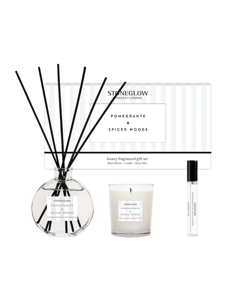 Stoneglow Modern Classics Pomegranate Home Fragrance Gift Set - Image 1 of 2