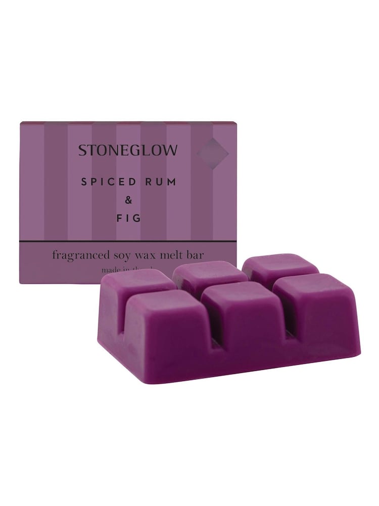 Stoneglow Modern Classics Spiced Rum & Fig Soy Wax Melt Bar - Image 1 of 2