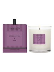Stoneglow Modern Classics Spiced Rum & Fig Scented Candle (90 x 80mm) - Image 1 of 2