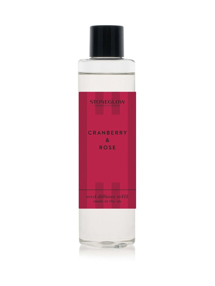 Stoneglow Modern Classics Cranberry & Rose Scented Reed Diffuser Refill 210ml - Image 1 of 2