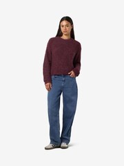 NOISY MAY Purple Knitted Jumper - Image 3 of 5