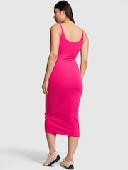 Victoria's Secret Pink Hot Stuff Pink Ribbed Dress - Image 3 of 3