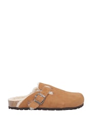 Hush Puppies Jade Brown Slippers - Image 1 of 5