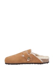 Hush Puppies Jade Brown Slippers - Image 2 of 5