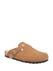 Hush Puppies Jade Brown Slippers - Image 3 of 5