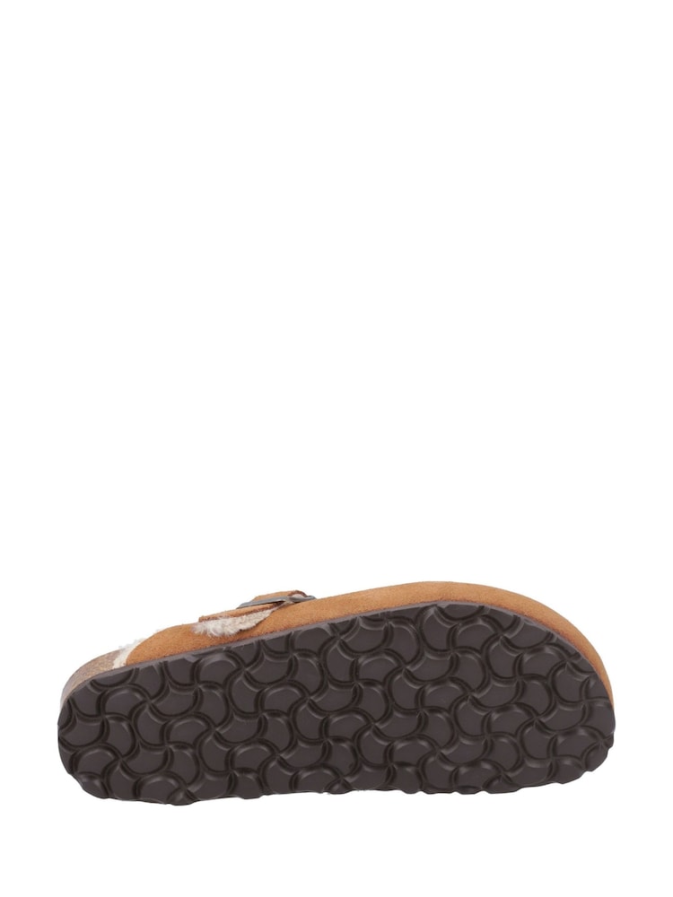 Hush Puppies Jade Brown Slippers - Image 5 of 5