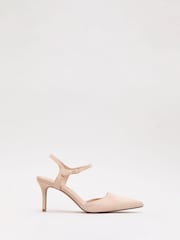 Phase Eight Natural Suede Court Shoes - Image 3 of 7