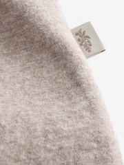 Laura Ashley Oatmeal Marl Lounge Knit Trousers - Image 7 of 9