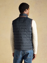 Joules Navy Heritage Padded Gilet - Image 2 of 10