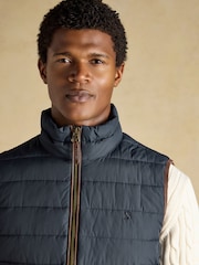 Joules Navy Heritage Padded Gilet - Image 5 of 10
