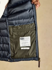 Joules Navy Heritage Padded Gilet - Image 9 of 10
