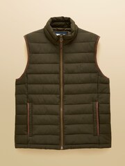 Joules Green Heritage Padded Gilet - Image 12 of 12