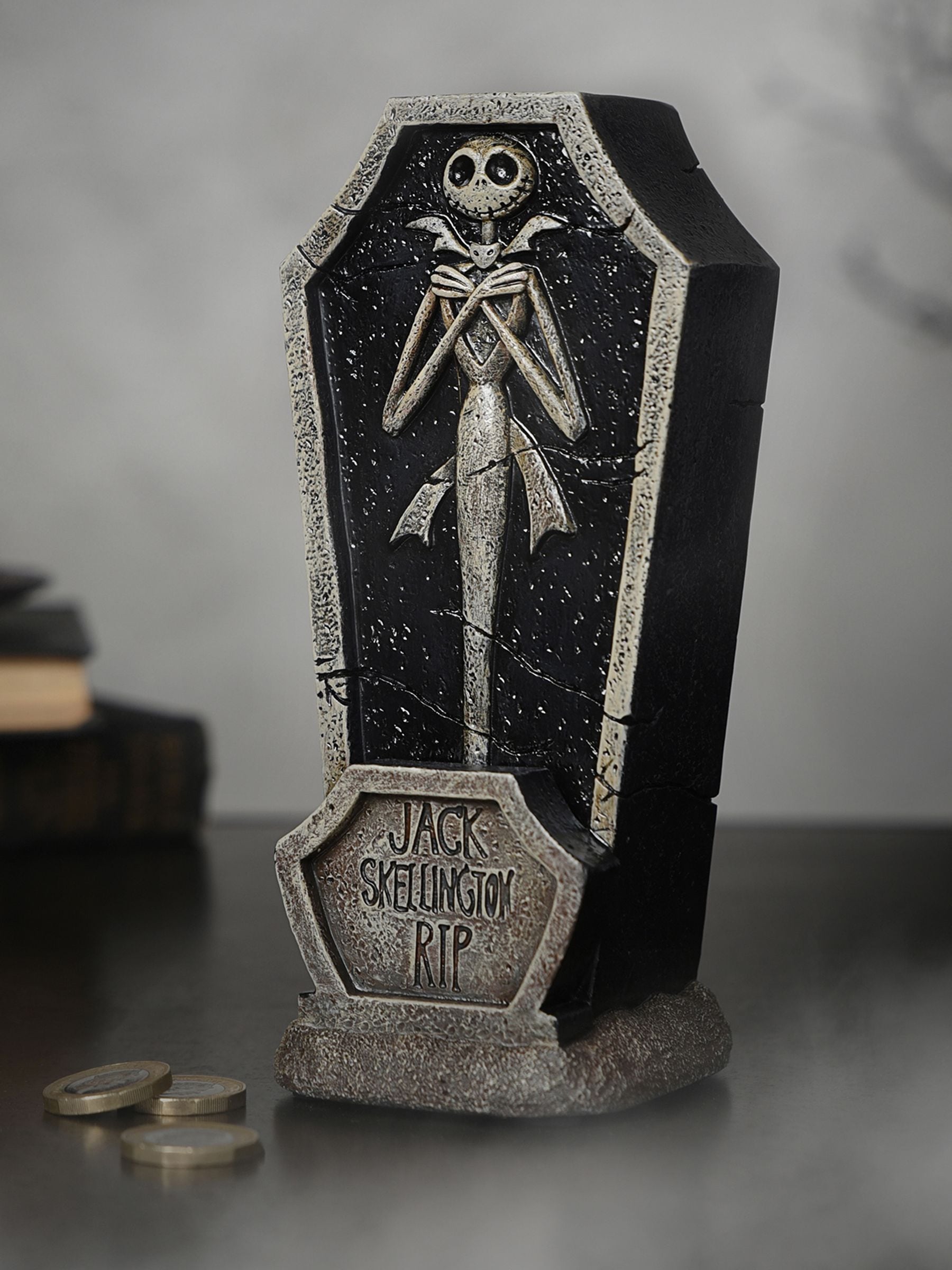 Disney Unisex Black Widdop Nightmare Before Christmas Coffin Money Box